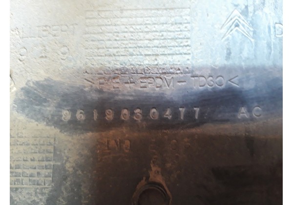 Молдінг передньої правої дверки Citroen Berlingo, 03-08, 9619030477